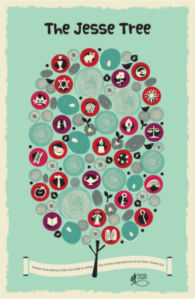 Drawing of a Jesse Tree